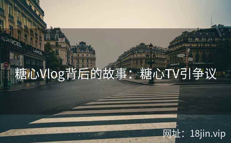 糖心Vlog背后的故事：糖心TV引争议